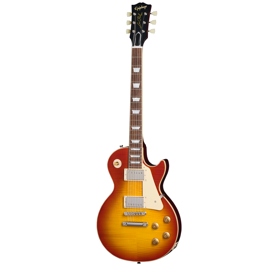 Epiphone IGC 1959 Les Paul Standard, Washed Cherry Sunburst, Exclusive Electric Guitar Epiphone