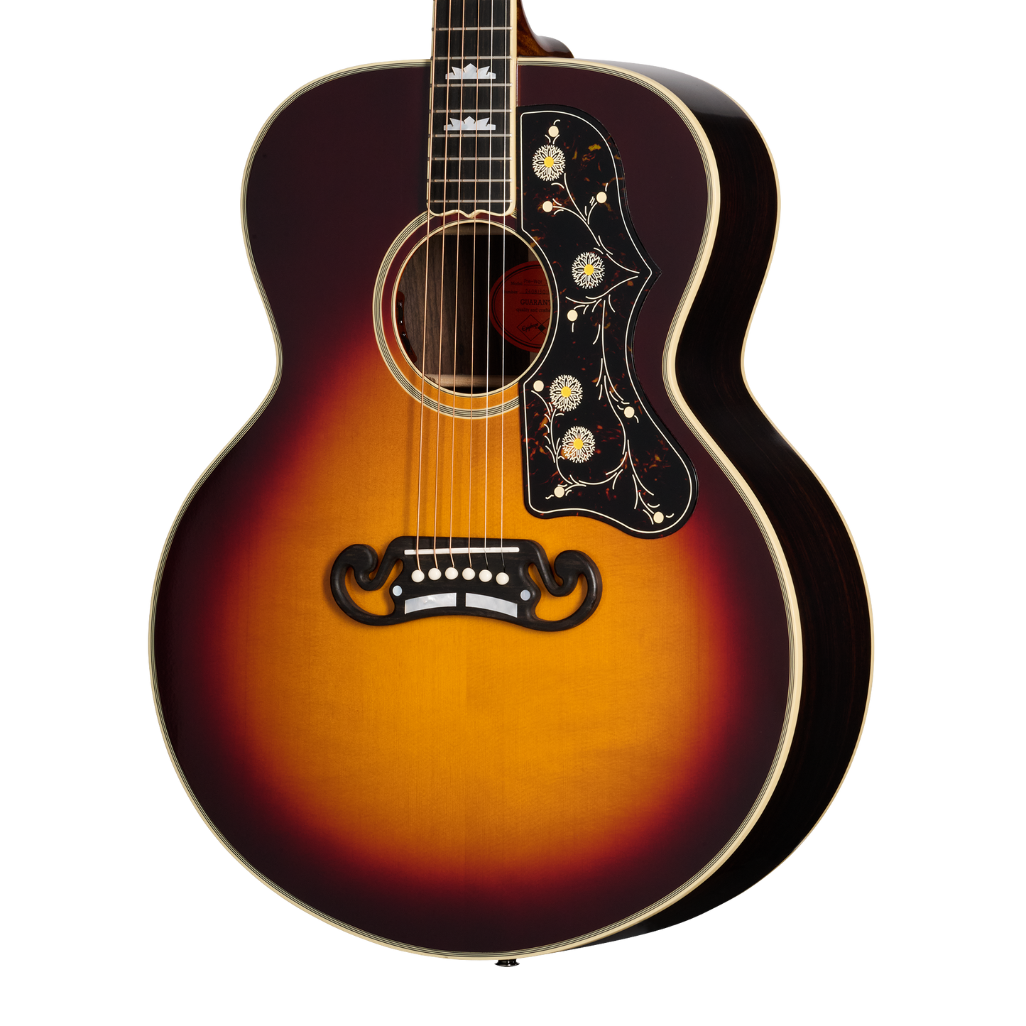 Epiphone IGC Pre-War SJ-200 Rosewood Reissue, Vintage Sunburst Acoustic Guitar Epiphone