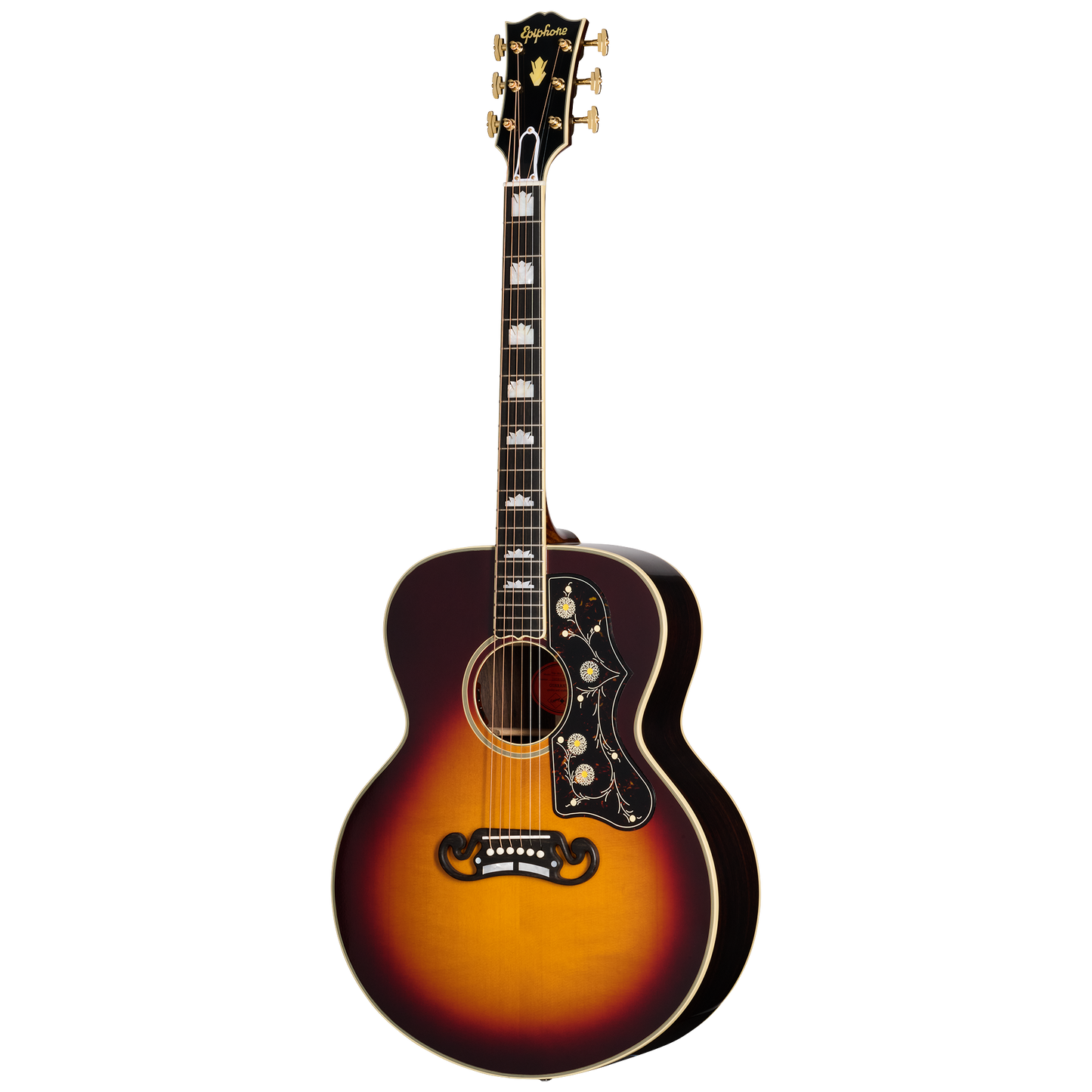 Epiphone IGC Pre-War SJ-200 Rosewood Reissue, Vintage Sunburst Acoustic Guitar Epiphone