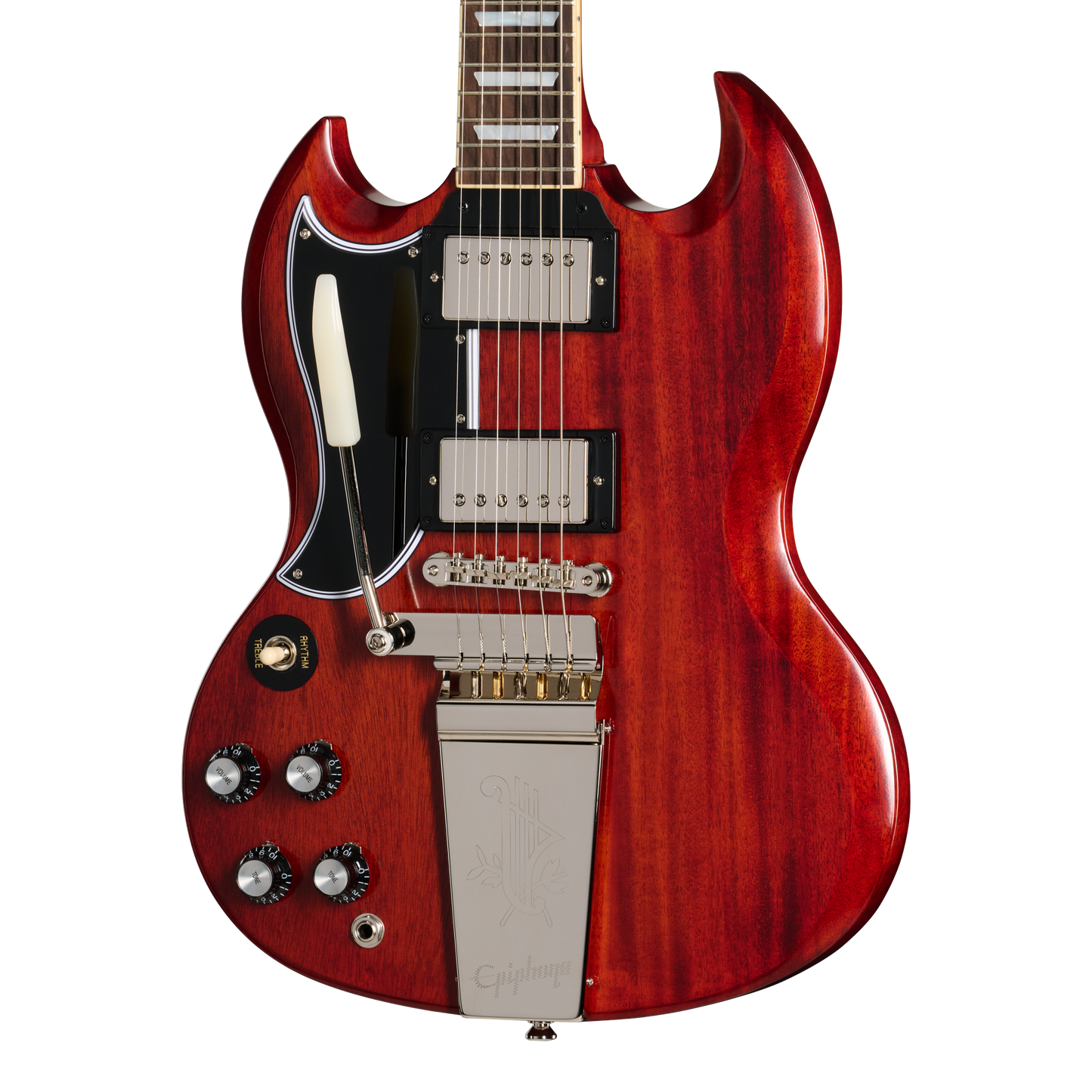 Epiphone IGC 1964 SG Standard Reissue With Maestro Vibrola, Left-Handed, Cherry Red Electric Guitar Epiphone
