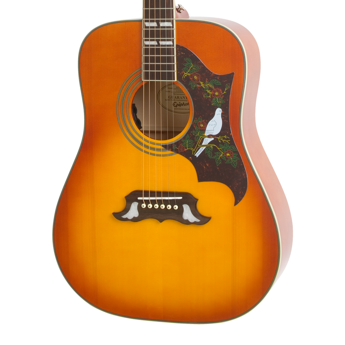Epiphone Dove Studio, Violinburst Acoustic Guitar Epiphone