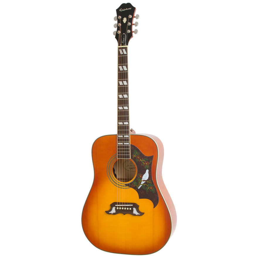 Epiphone Dove Studio, Violinburst Acoustic Guitar Epiphone