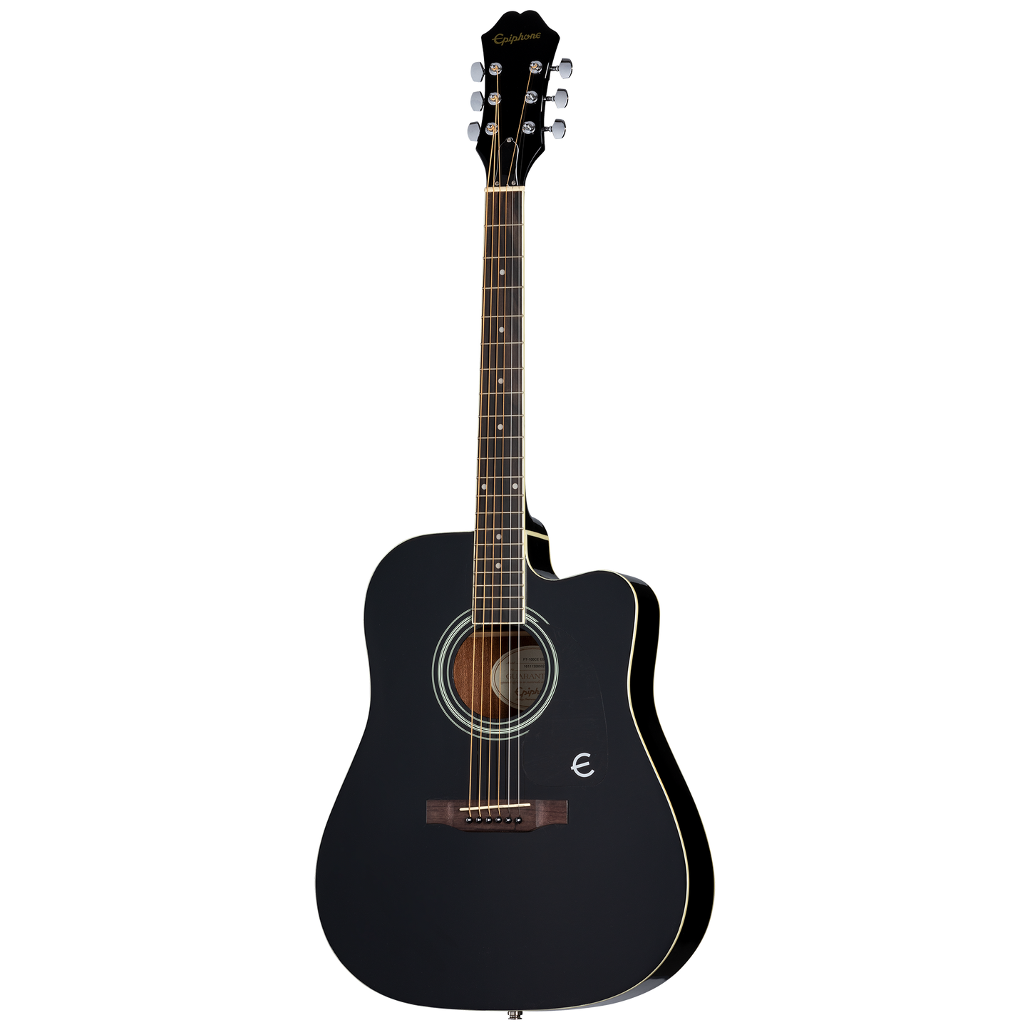 Epiphone FT-100CE, Ebony Acoustic Guitar Epiphone