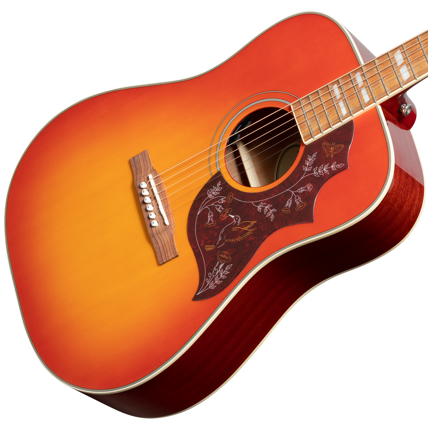 Epiphone Hummingbird Studio, Faded Cherry Sunburst Acoustic Guitar Epiphone