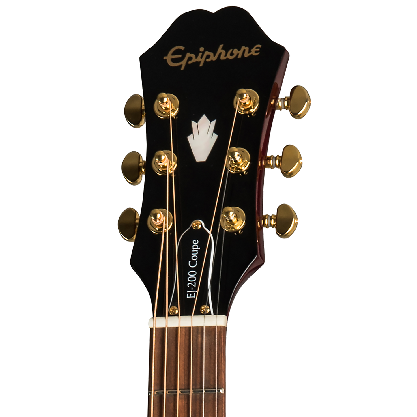 Epiphone J-200 EC Studio Parlor, Wine Red Acoustic Guitar Epiphone
