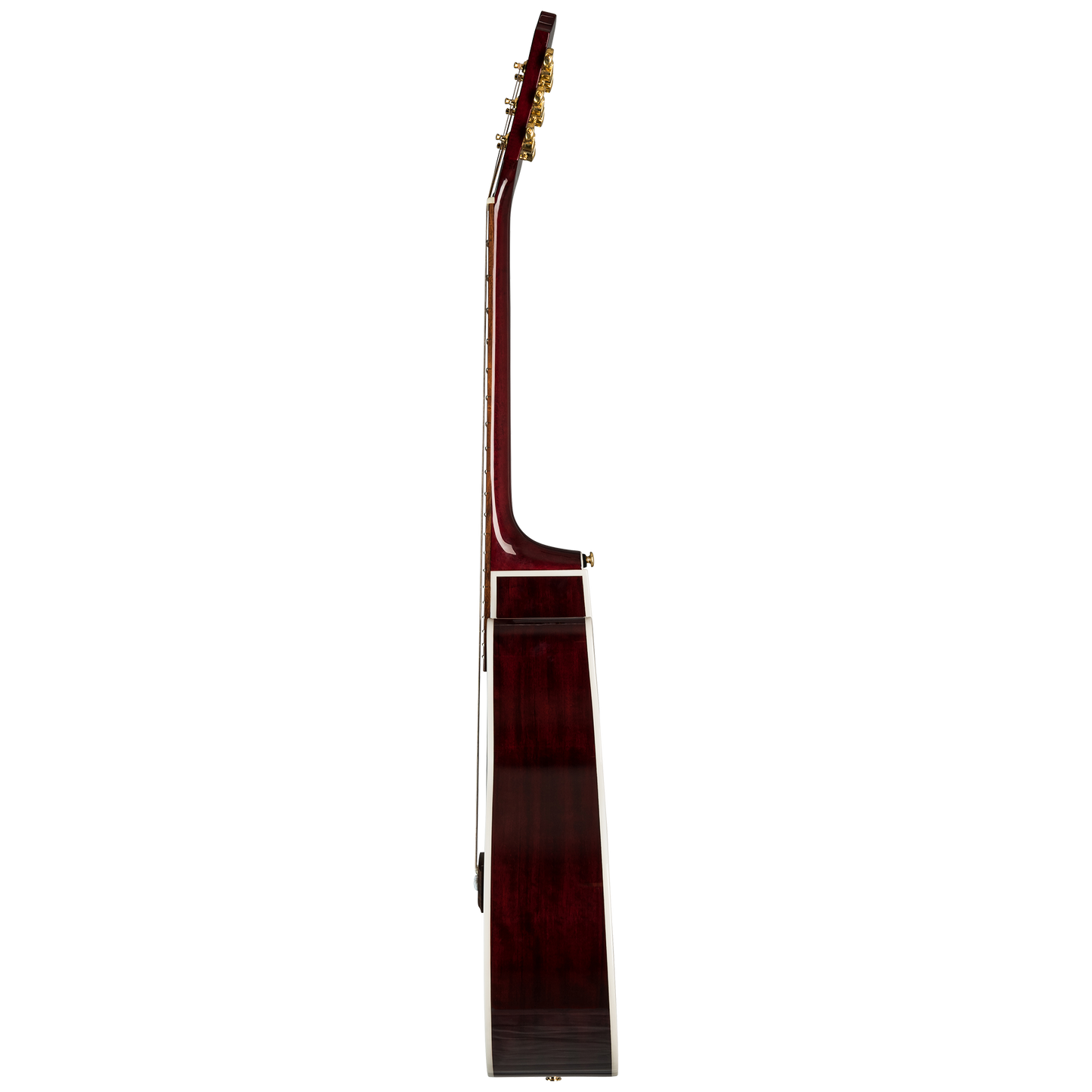 Epiphone J-200 EC Studio Parlor, Wine Red Acoustic Guitar Epiphone