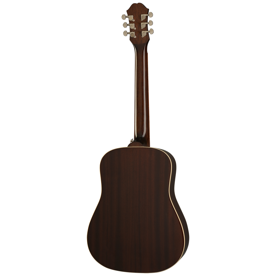 Epiphone Lil' Tex Travel Electric/Acoustic, Faded Cherry Acoustic Guitar Epiphone