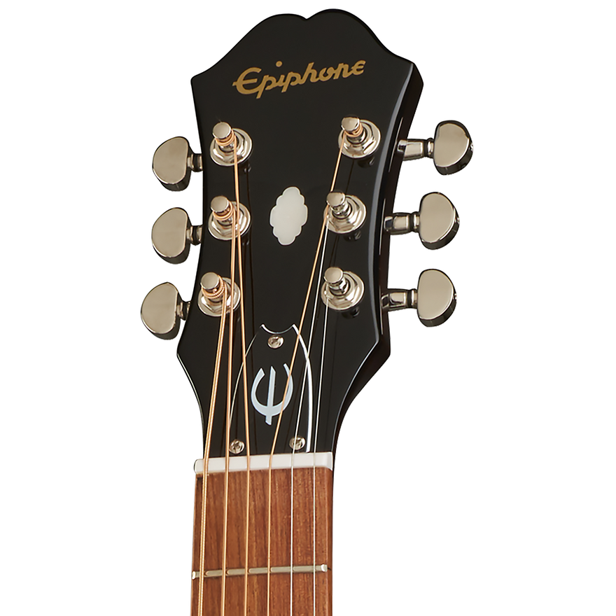 Epiphone Lil' Tex Travel Electric/Acoustic, Faded Cherry Acoustic Guitar Epiphone