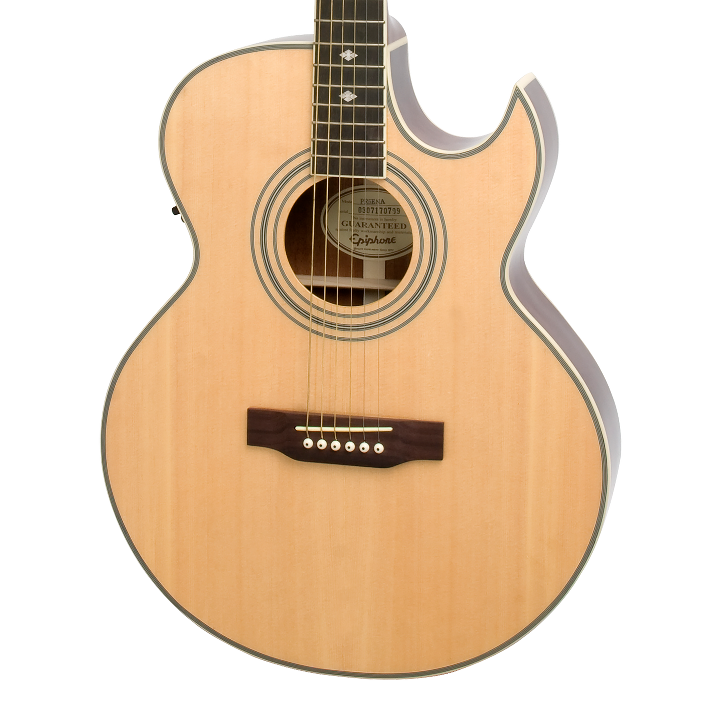 Epiphone PR-5E, Natural Acoustic Guitar Epiphone