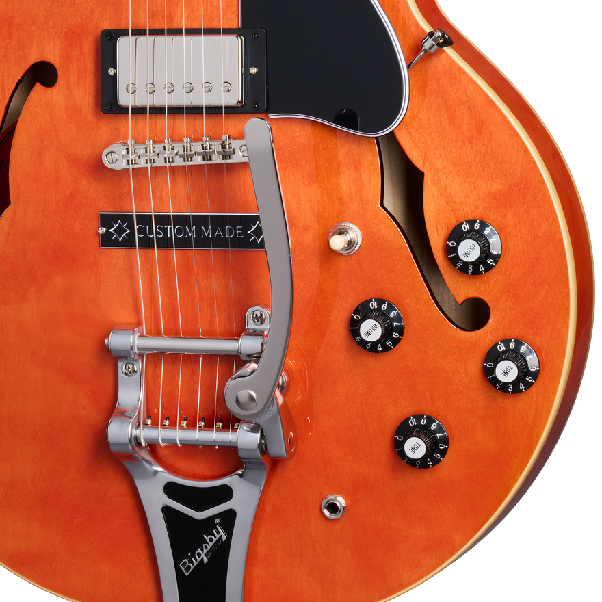 Epiphone ES-335, Watermelon Red, Exclusive Electric Guitar Epiphone