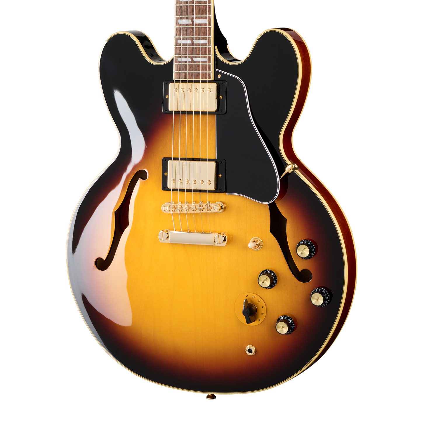 Epiphone ES-345, Tri-Burst, Exclusive Electric Guitar Epiphone