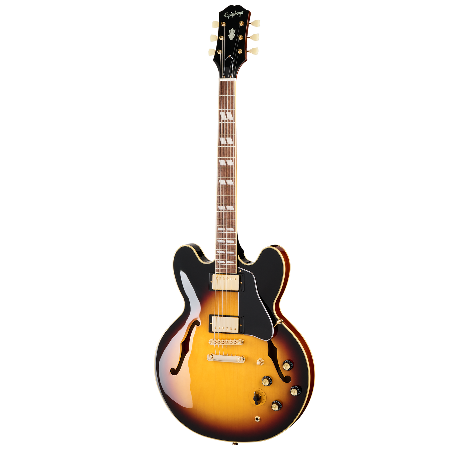 Epiphone ES-345, Tri-Burst, Exclusive Electric Guitar Epiphone