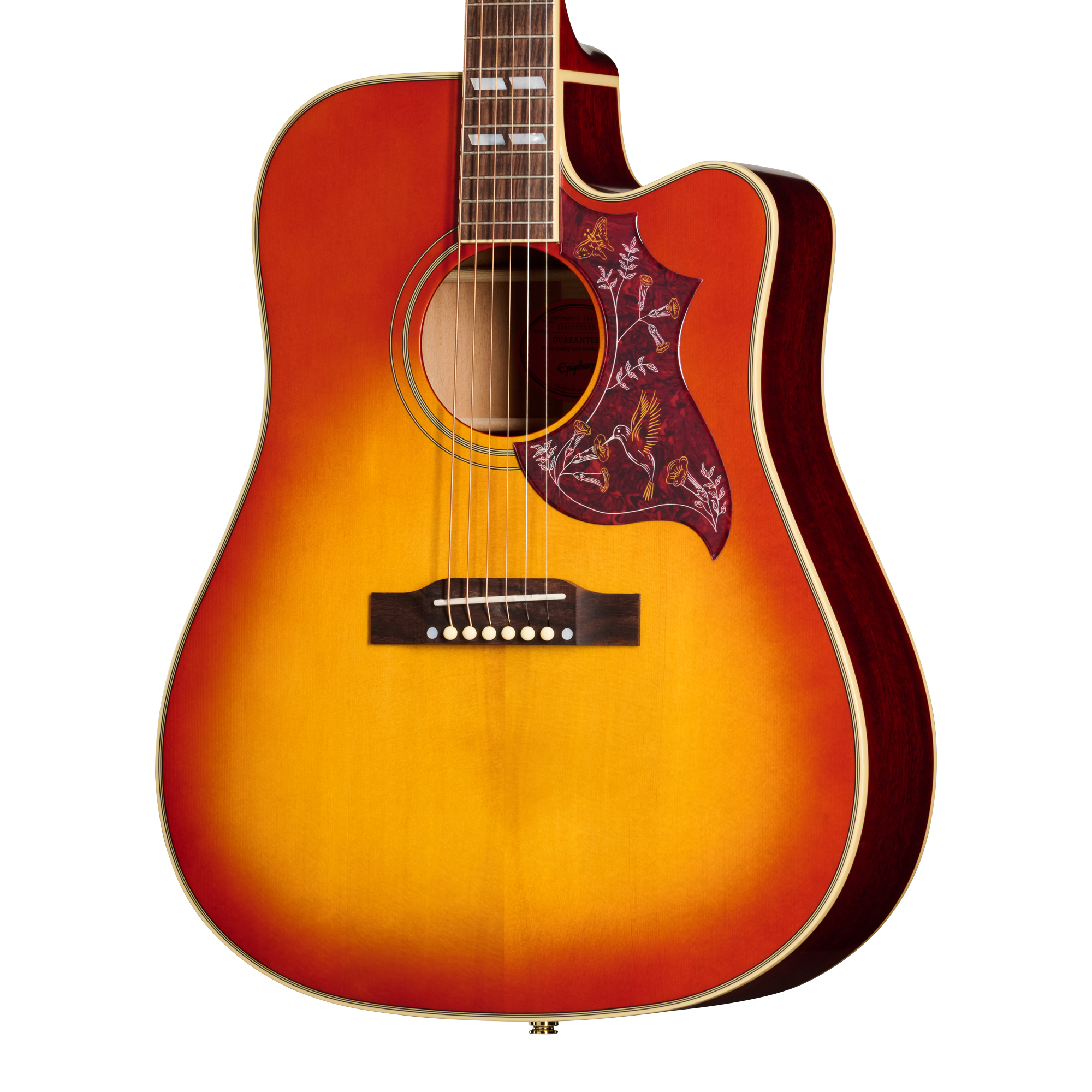 Epiphone Hummingbird Standard EC, Cherry Sunburst – Gibson