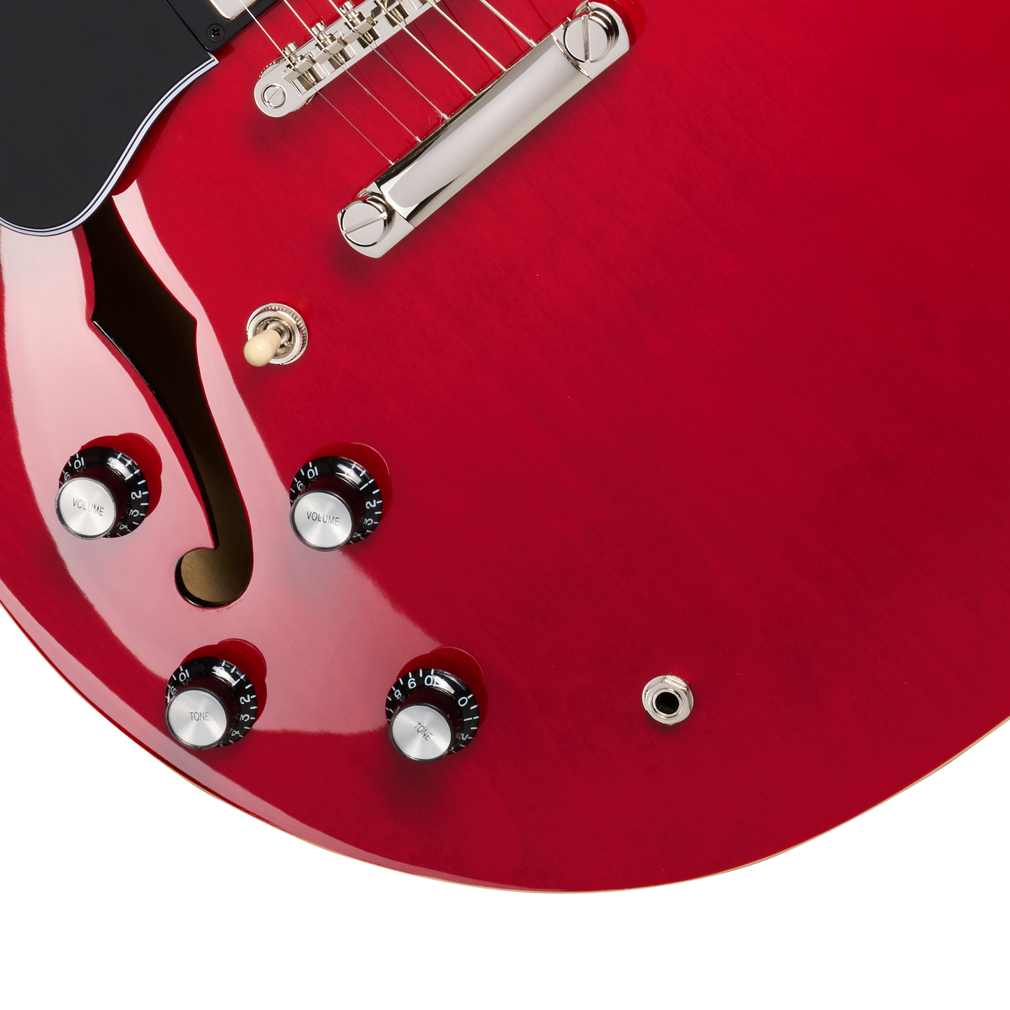 Epiphone ES-335, Left-Handed, Cherry Electric Guitar Epiphone