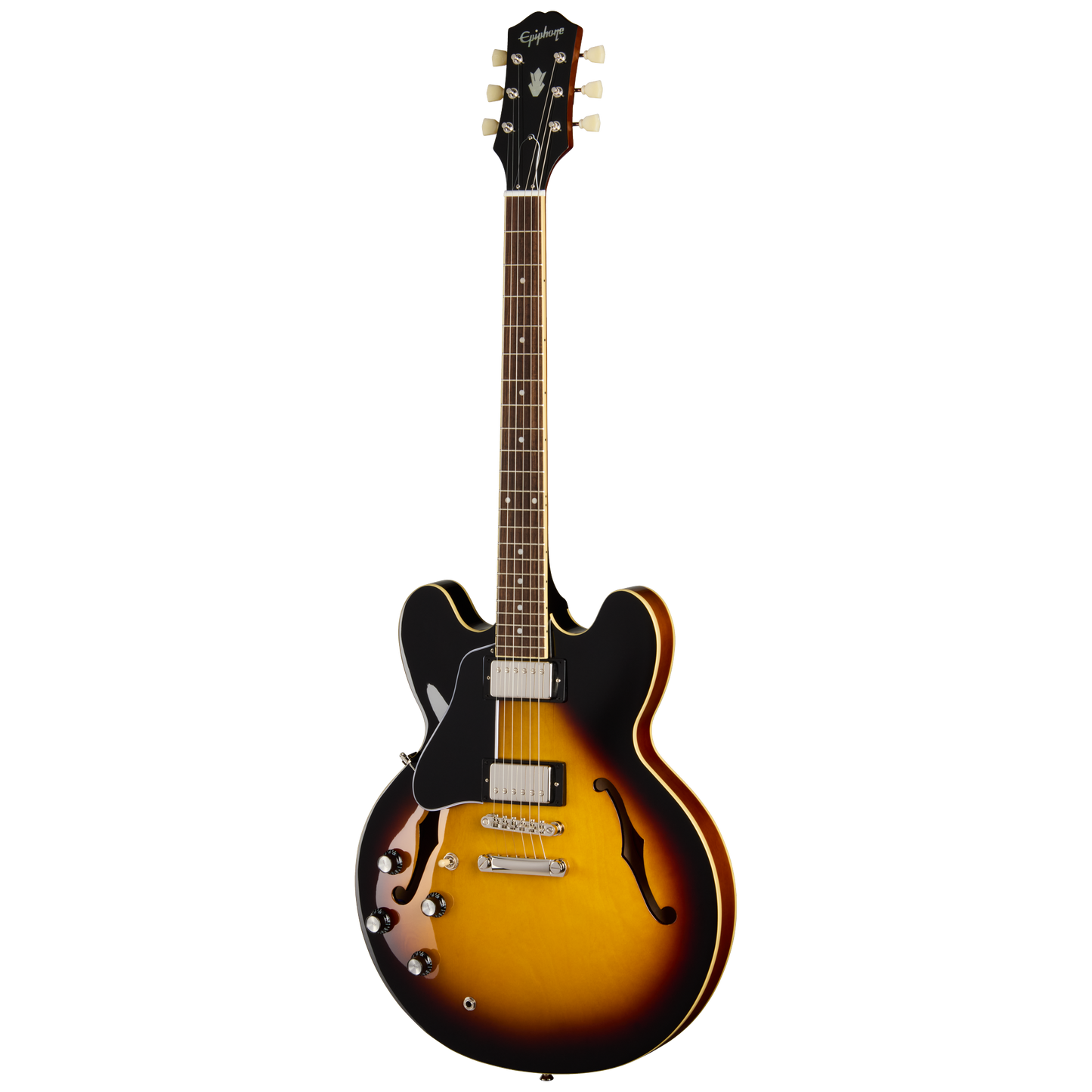 Epiphone ES-335, Left-Handed, Vintage Sunburst Electric Guitar Epiphone