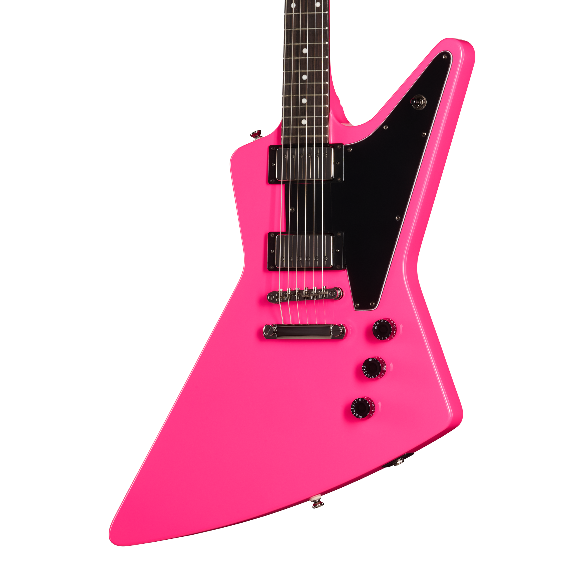 Epiphone Explorer, Vice City Pink, Exclusive – Gibson