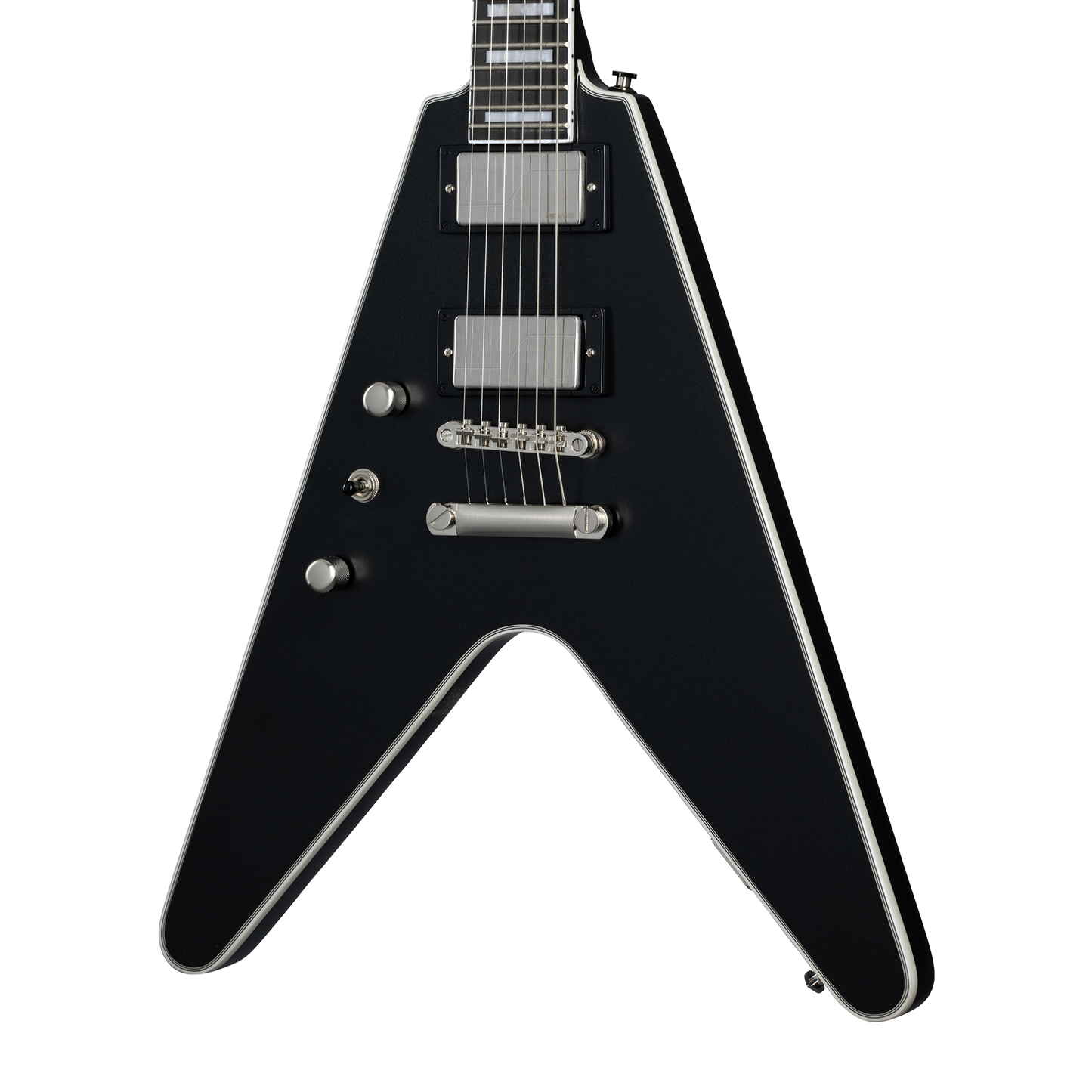 Epiphone Flying V Prophecy, Left-Handed, Aged Jet Black Metallic Electric Guitar Epiphone