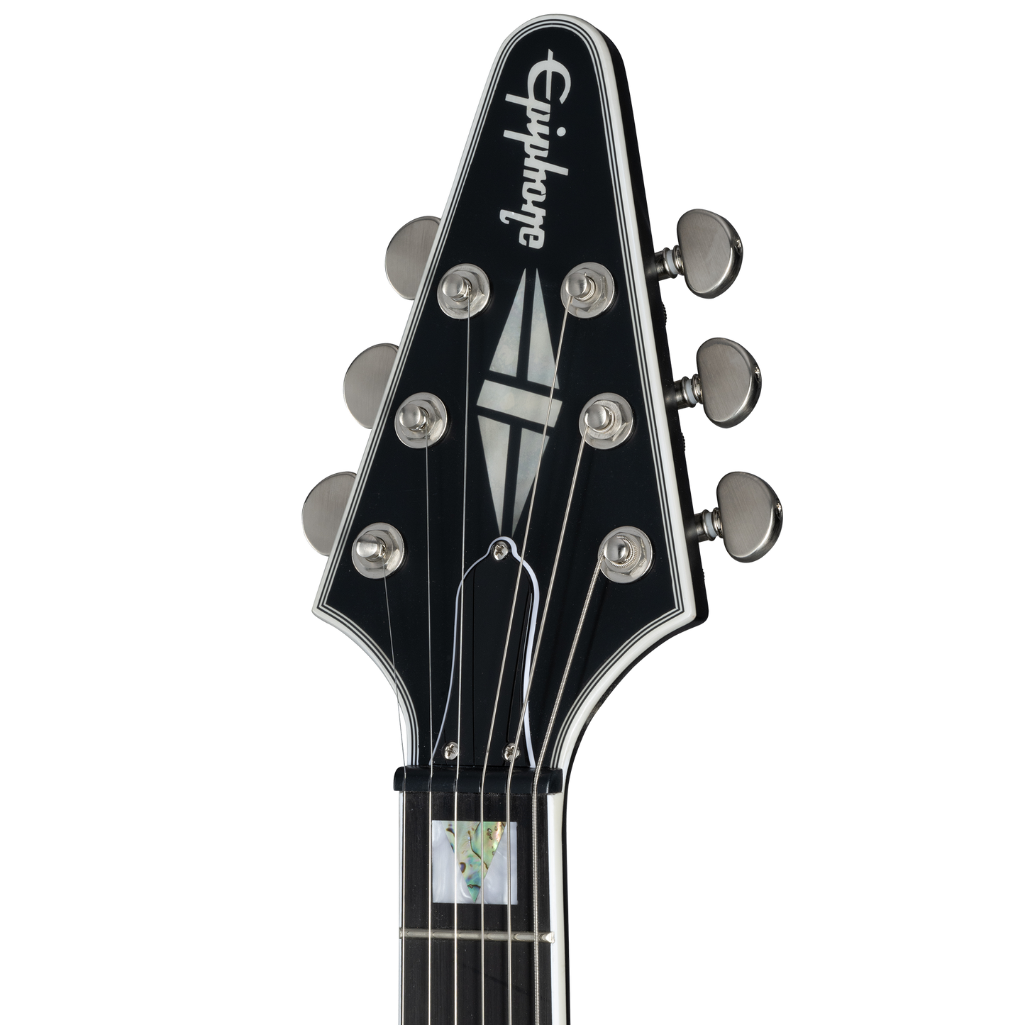 Epiphone Flying V Prophecy, Left-Handed, Aged Jet Black Metallic Electric Guitar Epiphone