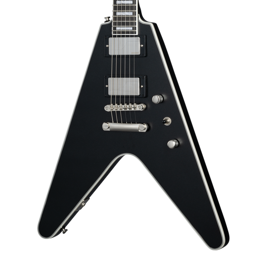 Epiphone Flying V Prophecy, Aged Jet Black Metallic Electric Guitar Epiphone