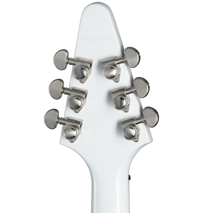 Epiphone Flying V Prophecy, Aged White Tiger Burst, Exclusive Electric Guitar Epiphone