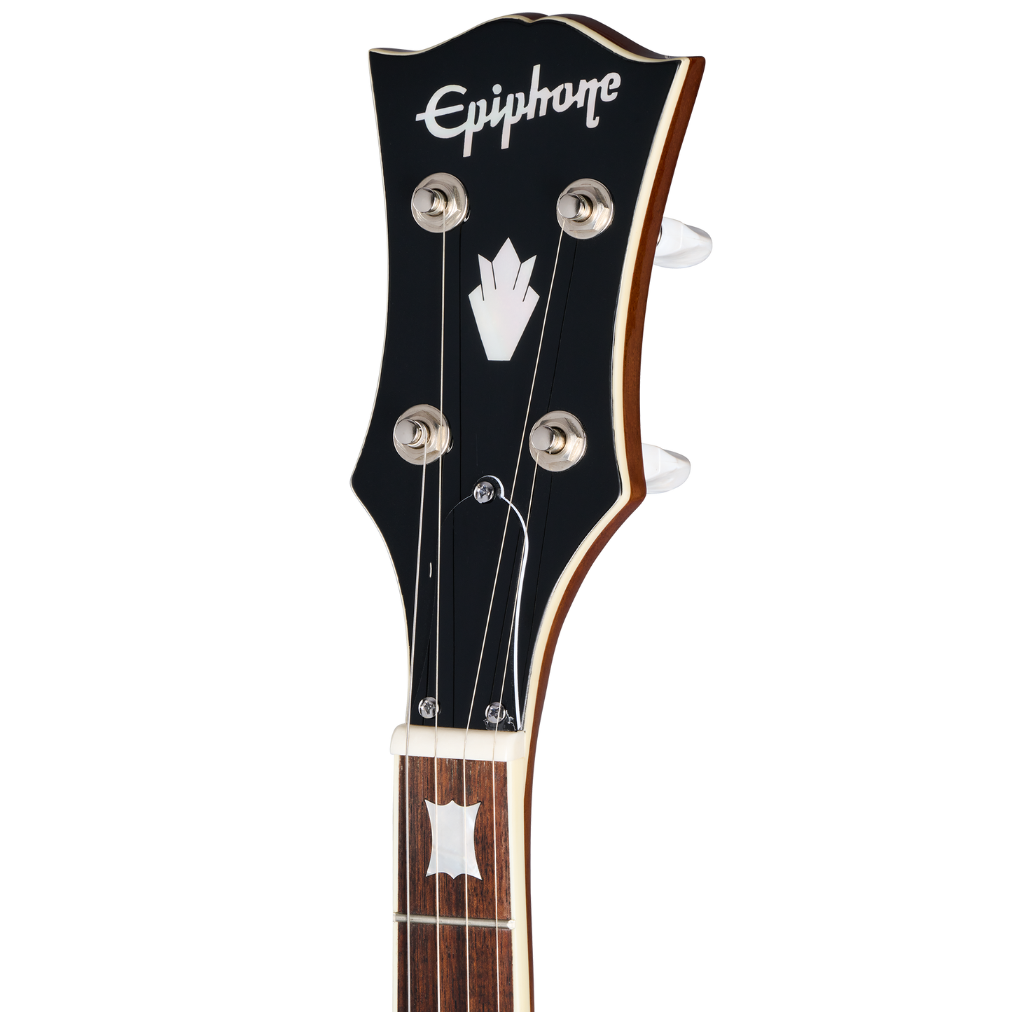 Epiphone Mastertone Bowtie Open Back Banjo, Natural Banjo Epiphone