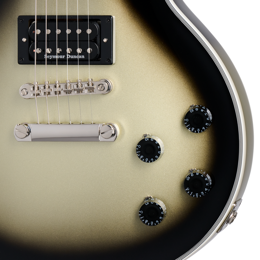 Epiphone Adam Jones 1979 Les Paul Custom, Antique Silverburst Electric Guitar Epiphone