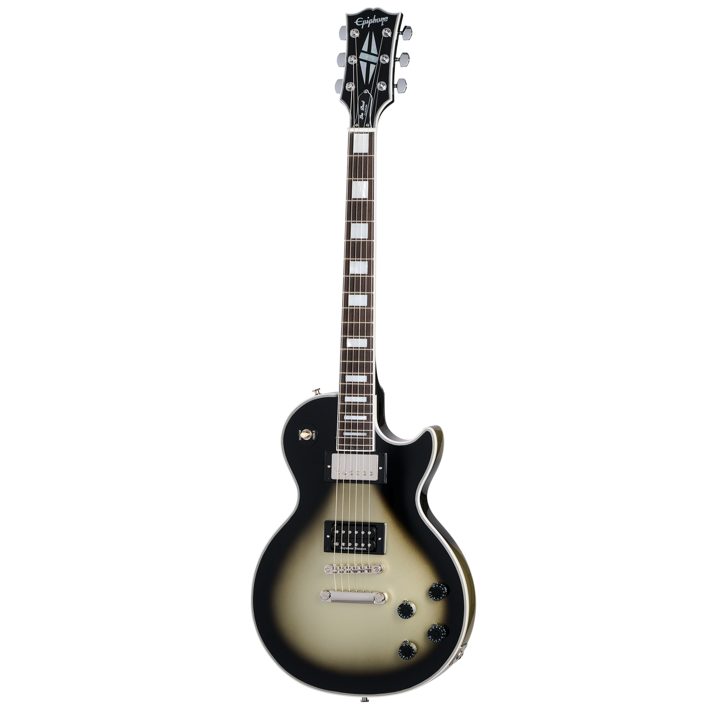 Epiphone Adam Jones 1979 Les Paul Custom, Antique Silverburst Electric Guitar Epiphone