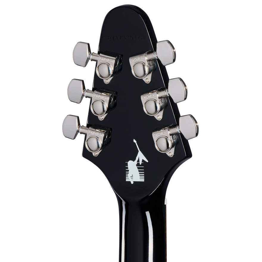 Epiphone Kirk Hammett 1979 Flying V, Ebony Electric Guitar Epiphone