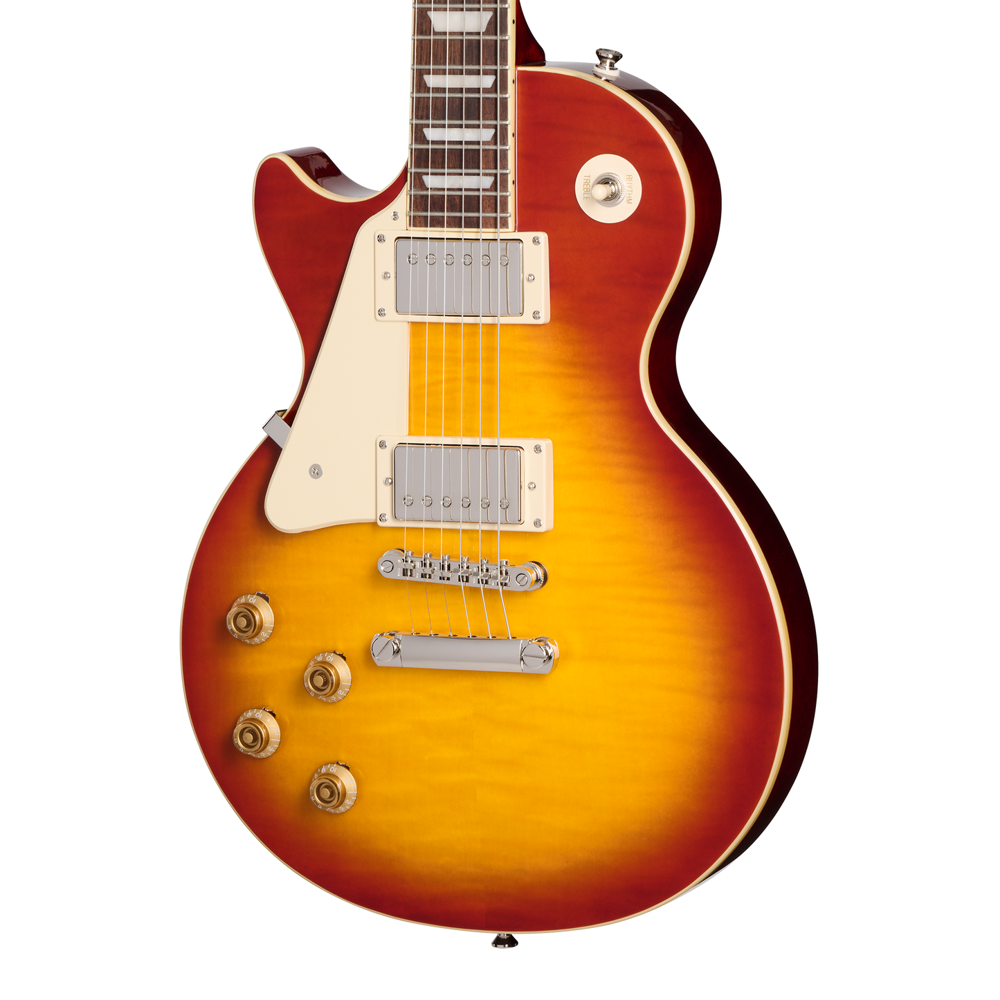 Epiphone Les Paul Standard 50s, Left-Handed, Washed Cherry Sunburst Electric Guitar Epiphone