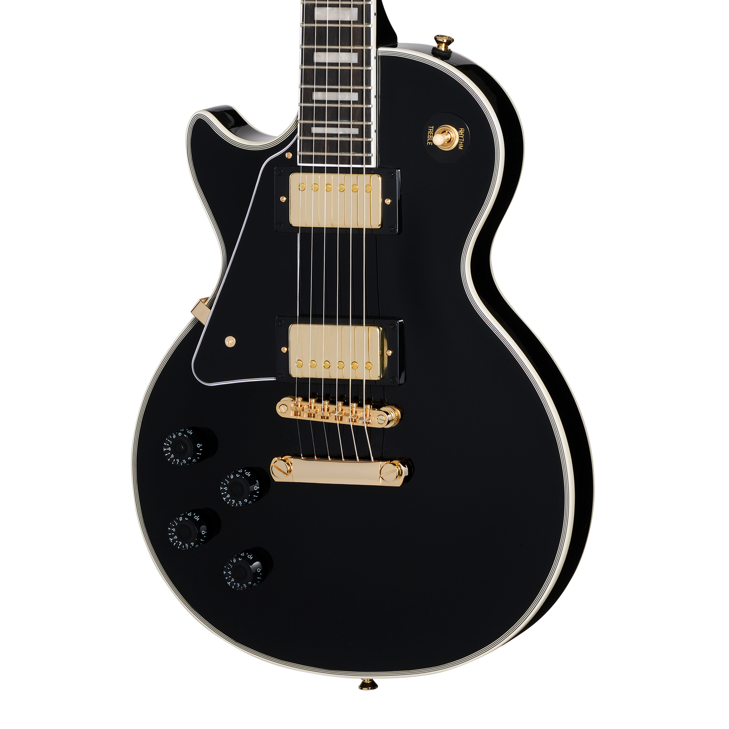 Epiphone Les Paul Custom, Left-Handed, Ebony Electric Guitar Epiphone