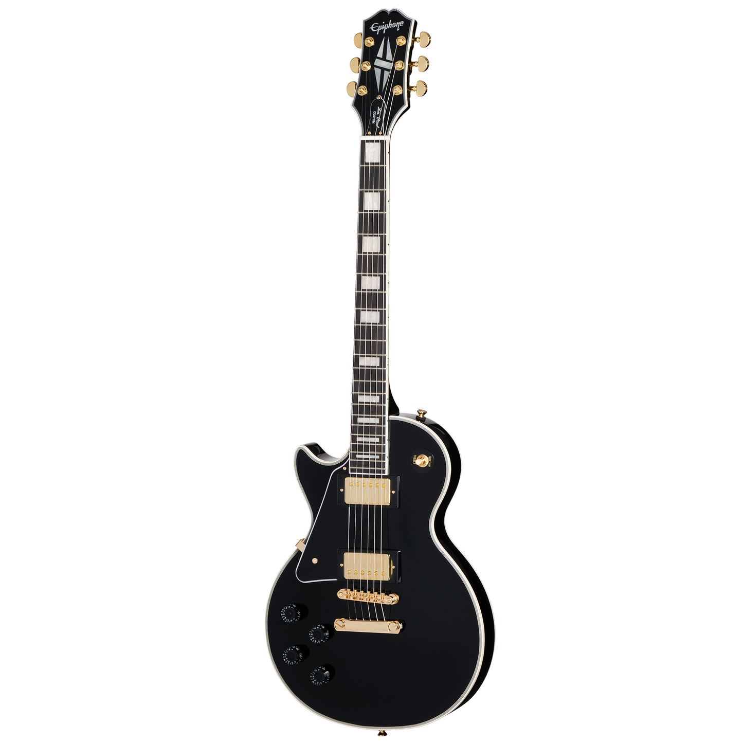 Epiphone Les Paul Custom, Left-Handed, Ebony Electric Guitar Epiphone