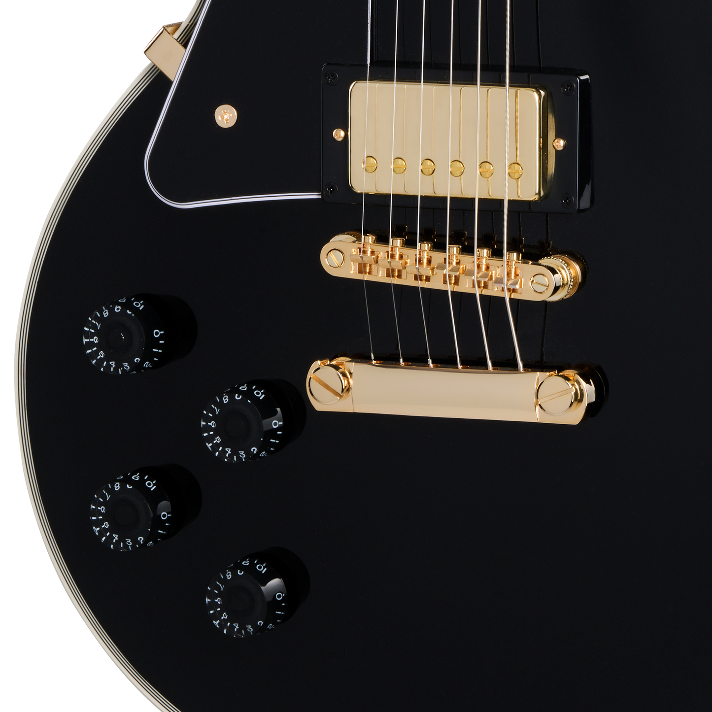 Epiphone Les Paul Custom, Left-Handed, Ebony Electric Guitar Epiphone