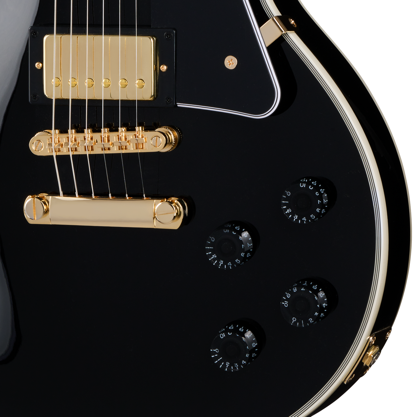 Epiphone Les Paul Custom, Ebony Electric Guitar Epiphone