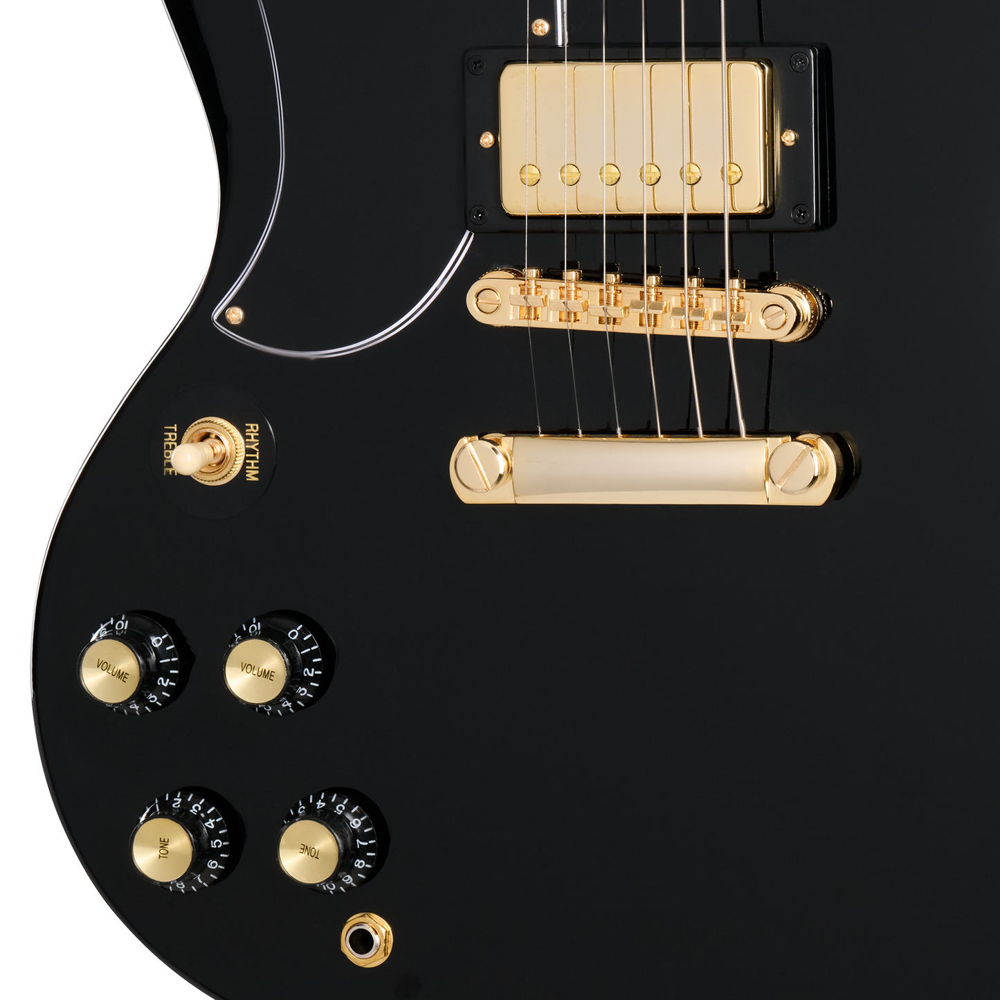 Epiphone SG Custom, Left-Handed, Ebony Electric Guitar Epiphone