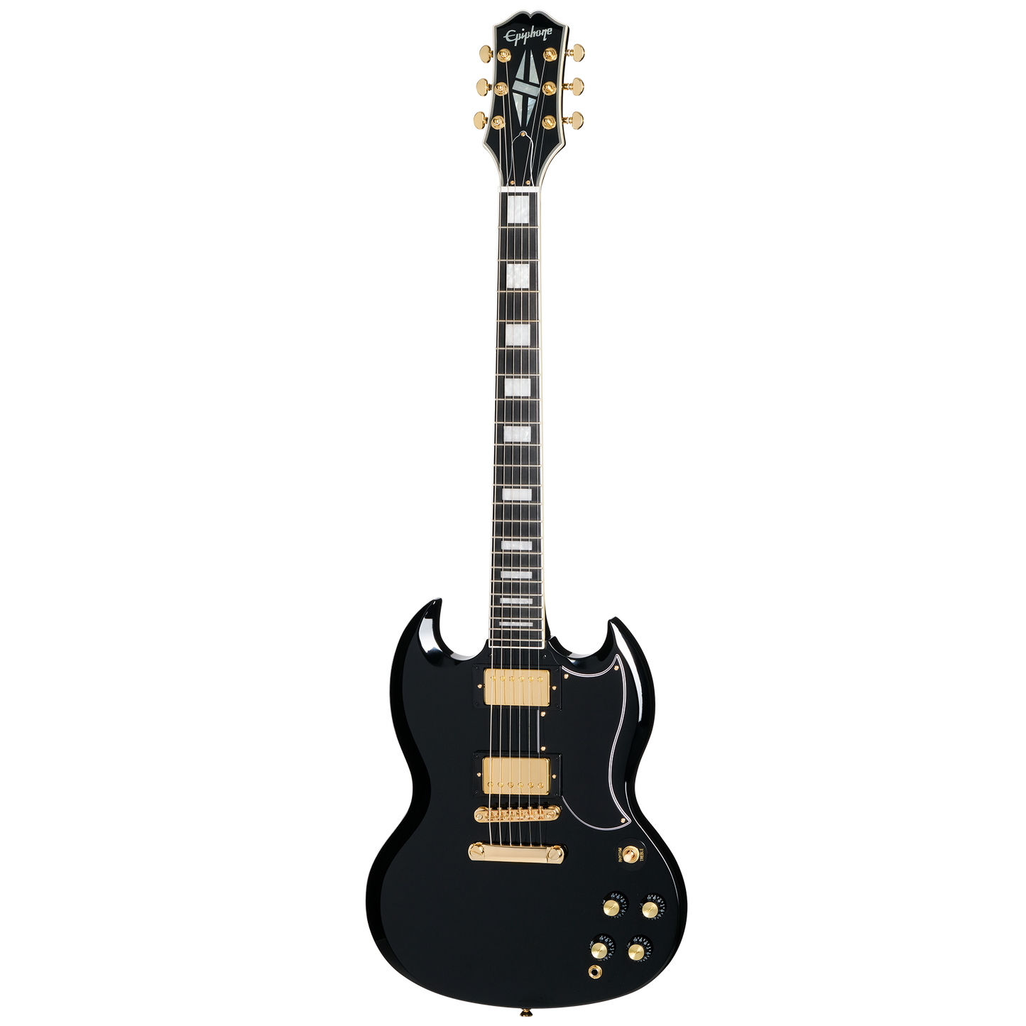 Epiphone SG Custom, Ebony Electric Guitar Epiphone