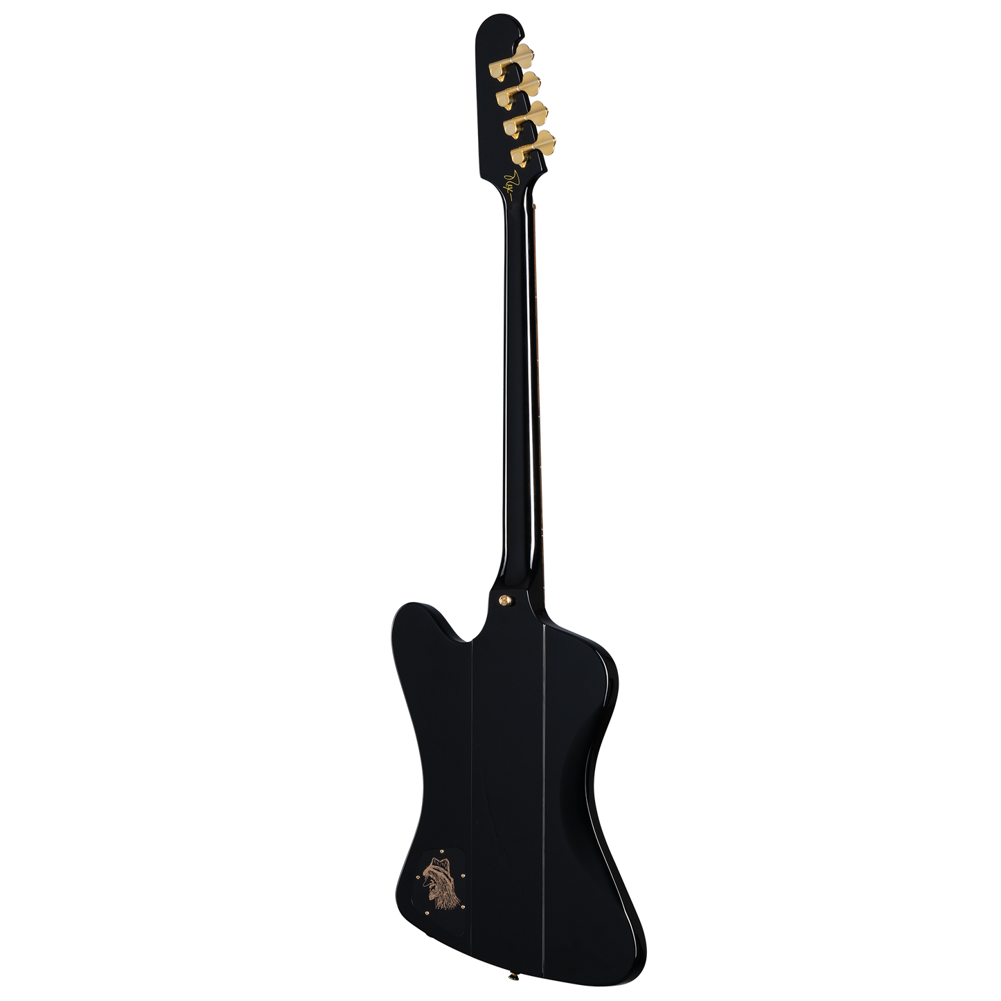 Epiphone Rex Brown Thunderbird Bass, Ebony Electric Bass Epiphone