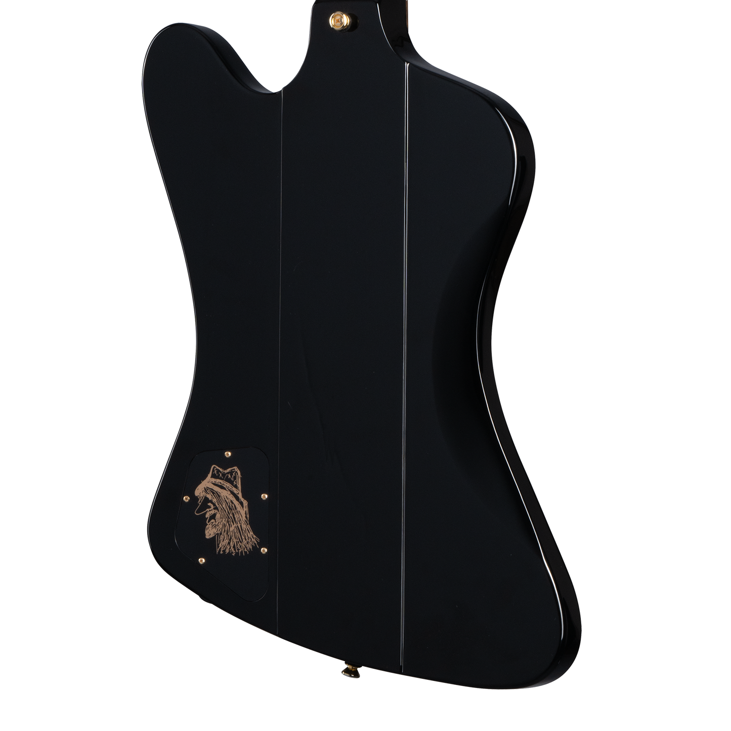 Epiphone Rex Brown Thunderbird Bass, Ebony Electric Bass Epiphone