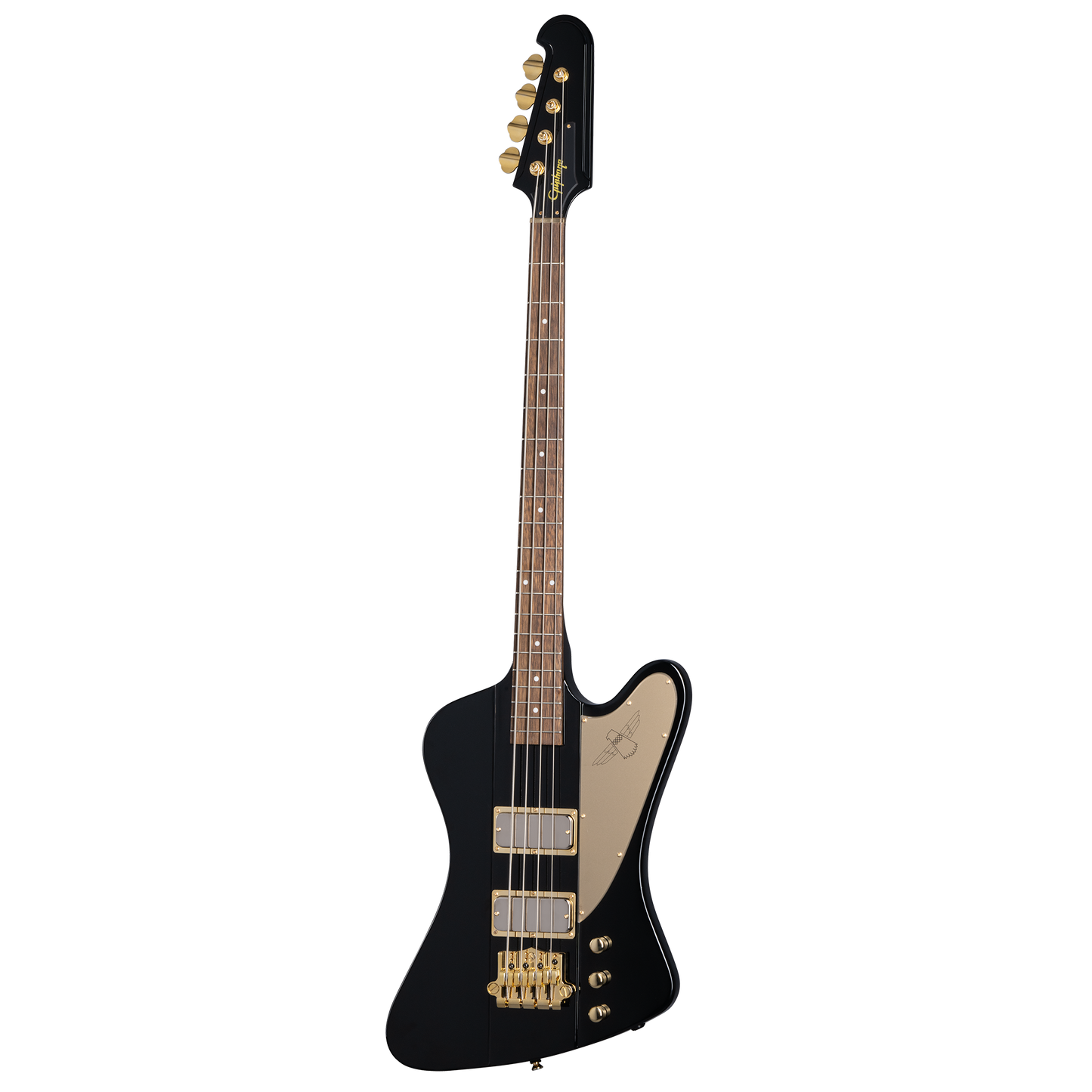 Epiphone Rex Brown Thunderbird Bass, Ebony Electric Bass Epiphone