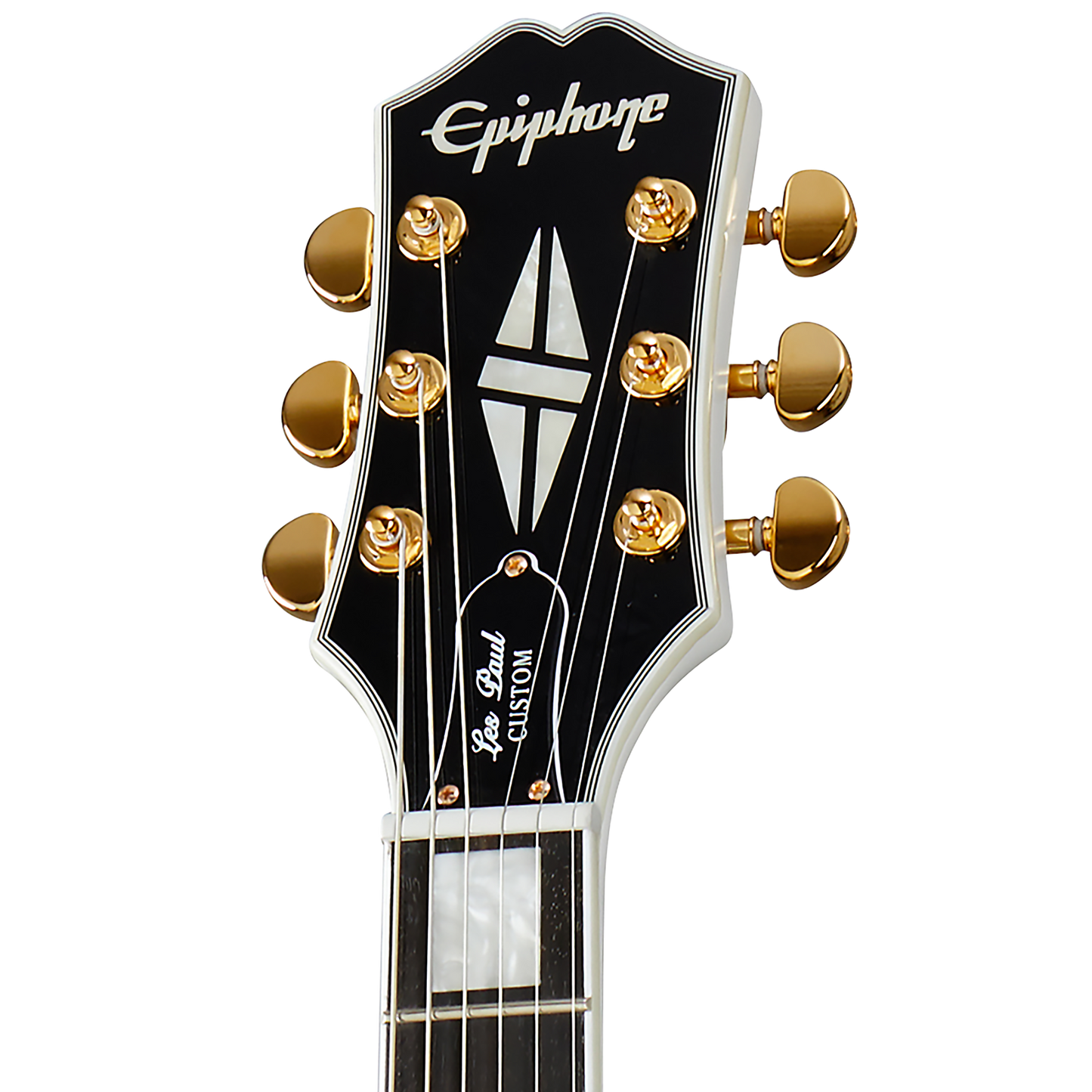 Epiphone Les Paul Custom, Alpine White Electric Guitar Epiphone