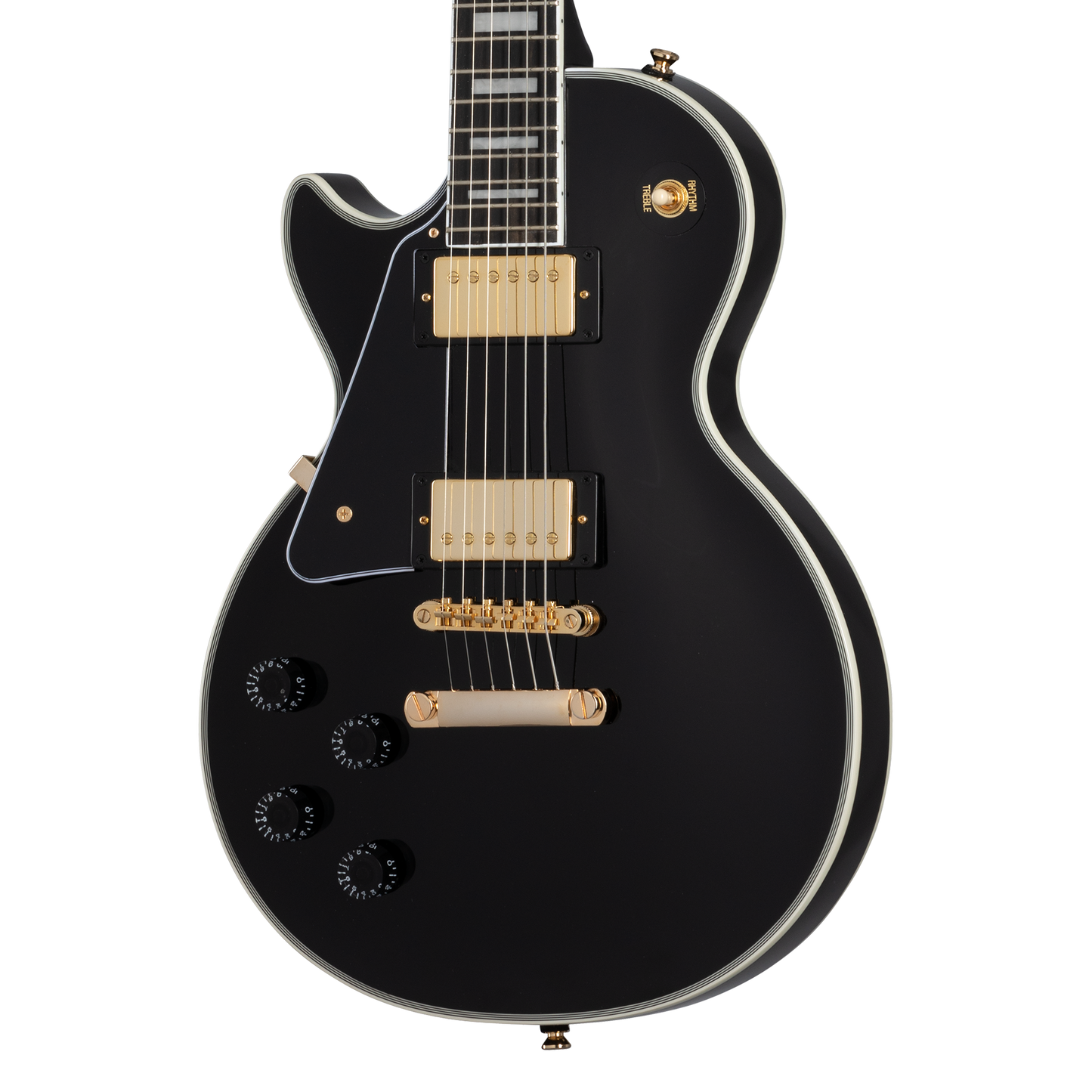 Epiphone Les Paul Custom, Left-Handed, Ebony Electric Guitar Epiphone