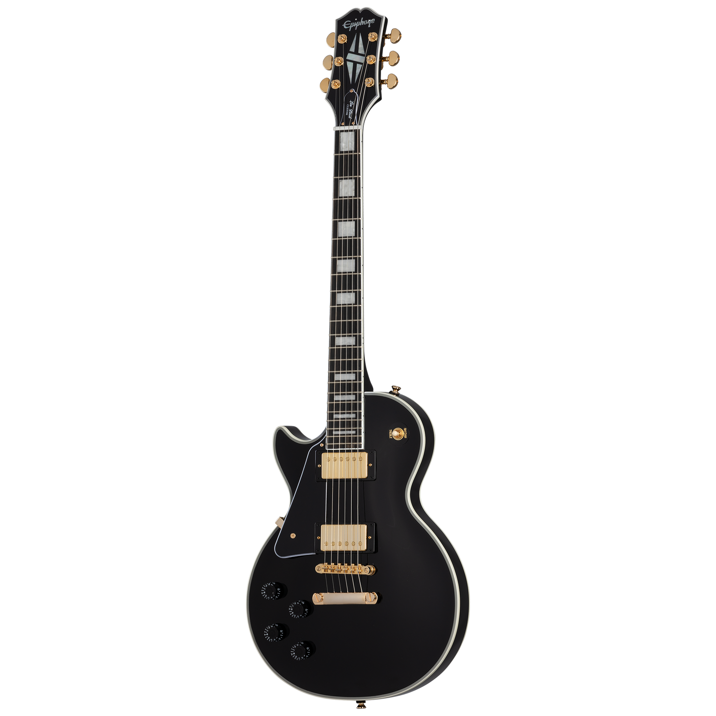 Epiphone Les Paul Custom, Left-Handed, Ebony Electric Guitar Epiphone
