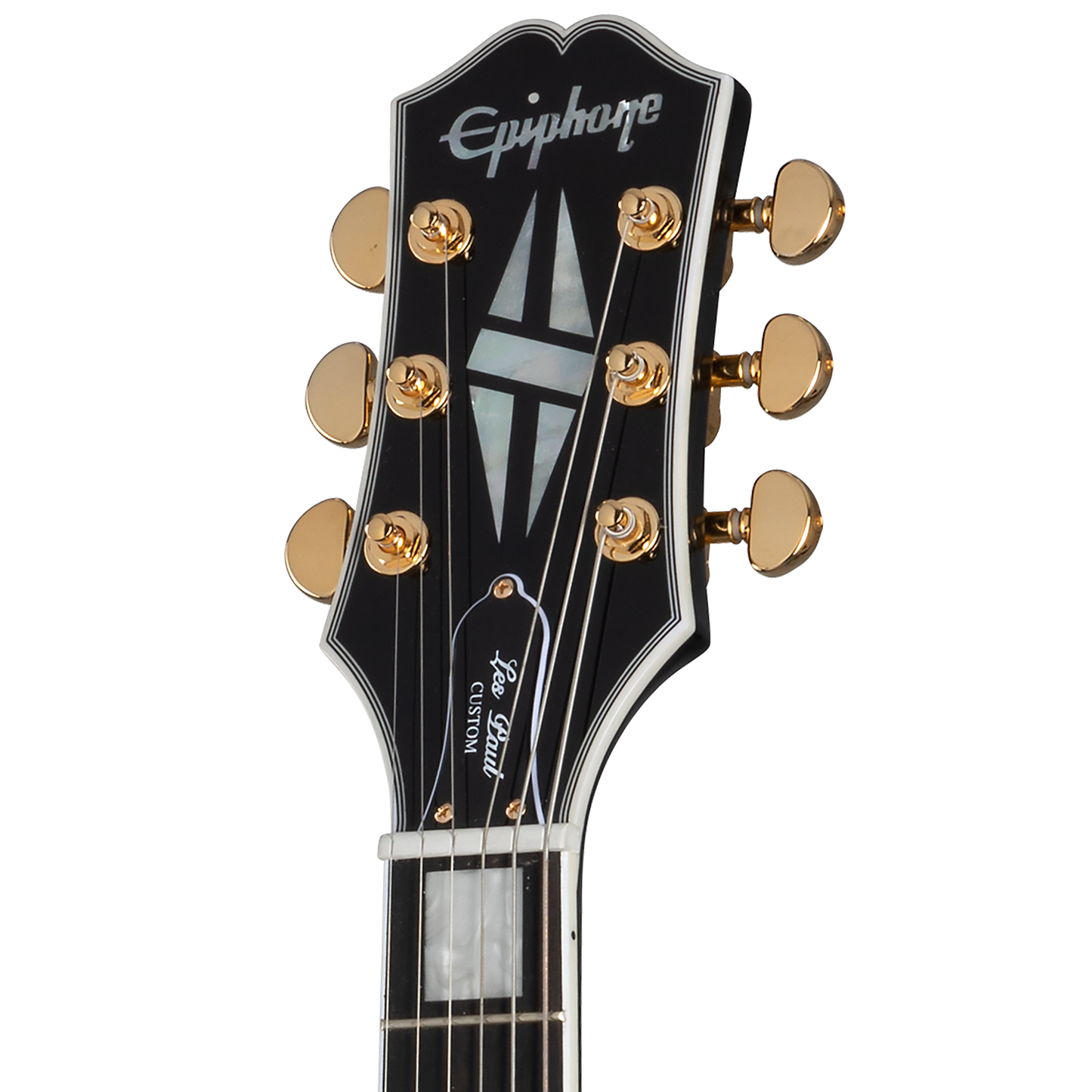 Epiphone Les Paul Custom, Left-Handed, Ebony Electric Guitar Epiphone