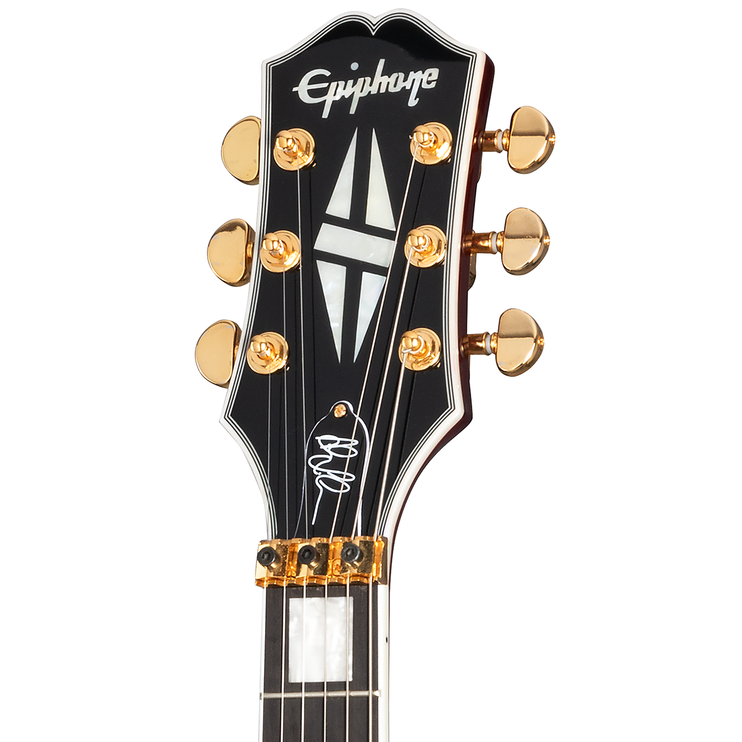 Epiphone Alex Lifeson Les Paul Custom Axcess, Left-Handed, Ruby Electric Guitar Epiphone