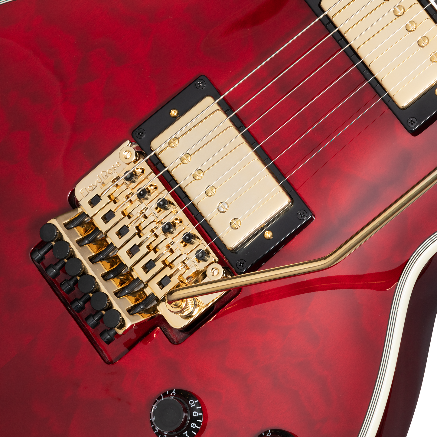 Epiphone Alex Lifeson Les Paul Custom Axcess, Ruby Electric Guitar Epiphone