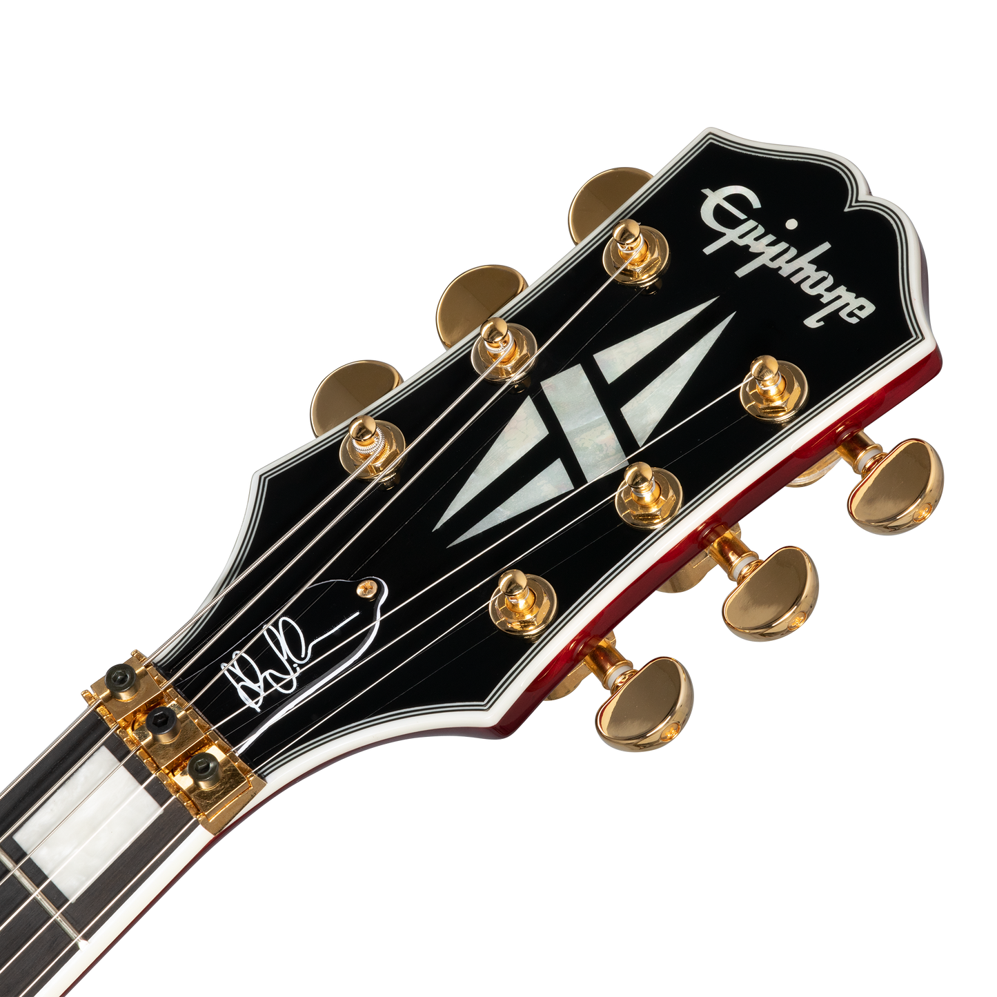 Epiphone Alex Lifeson Les Paul Custom Axcess, Ruby Electric Guitar Epiphone