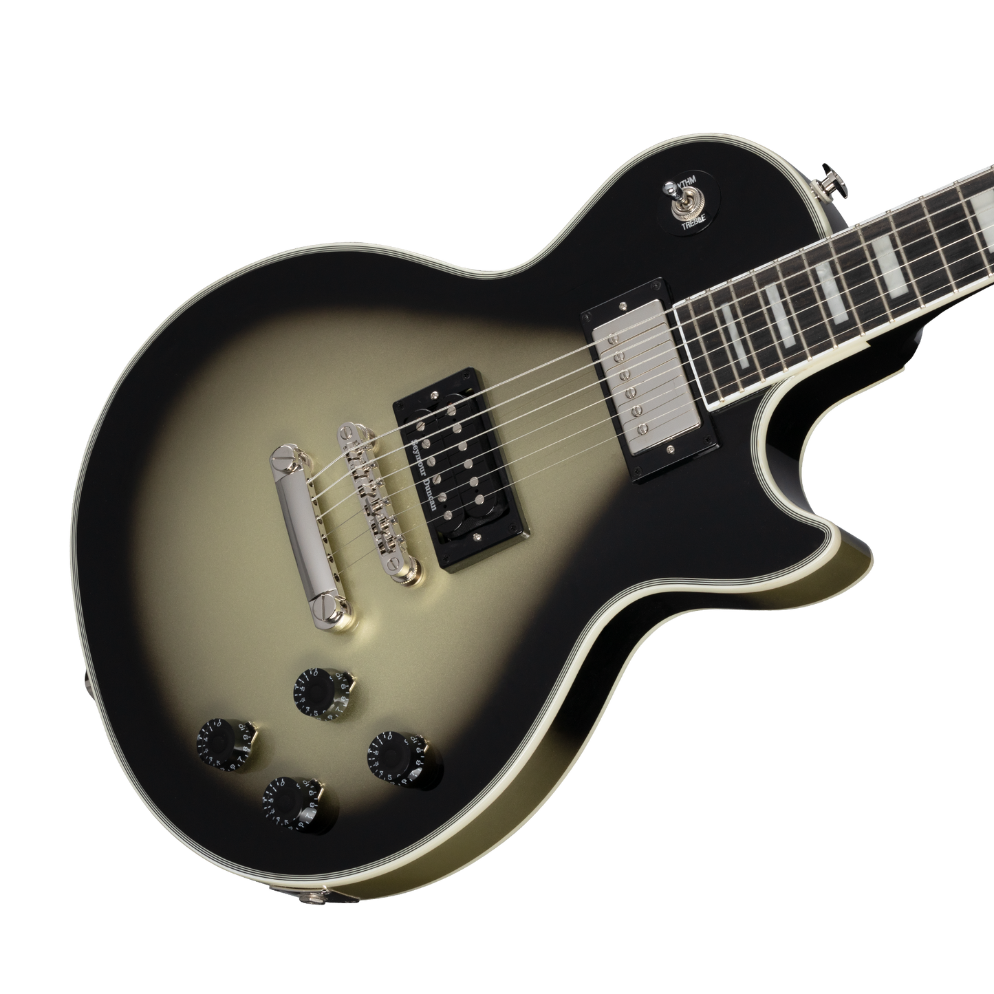 Epiphone Adam Jones Les Paul Custom Art Collection: Mark Ryden’s “The Veil of Bees", Antique Silverburst Electric Guitar Epiphone