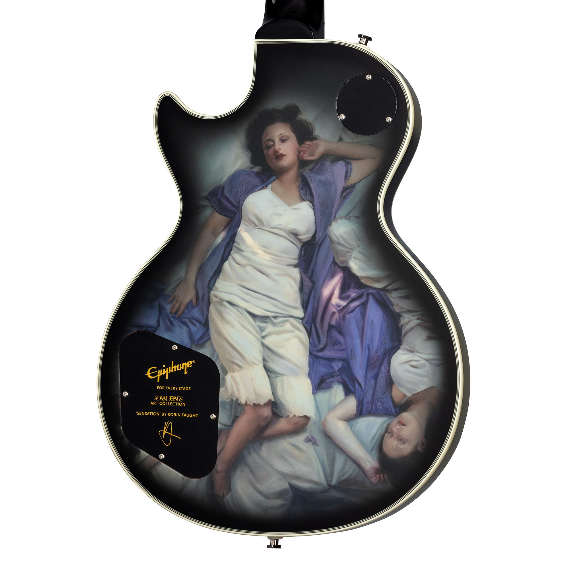 Epiphone Adam Jones Les Paul Custom Art Collection: Korin Epiphone Adam Jones Les Paul Custom Art Collection: Korin