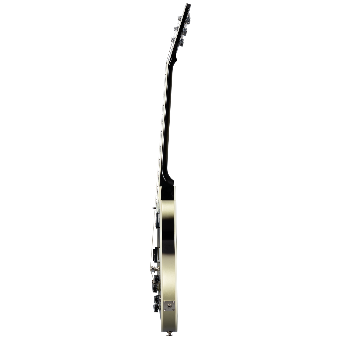 Epiphone Adam Jones Les Paul Custom Art Collection: Korin Faught’s “Sensation”, Antique Silverburst Electric Guitar Epiphone