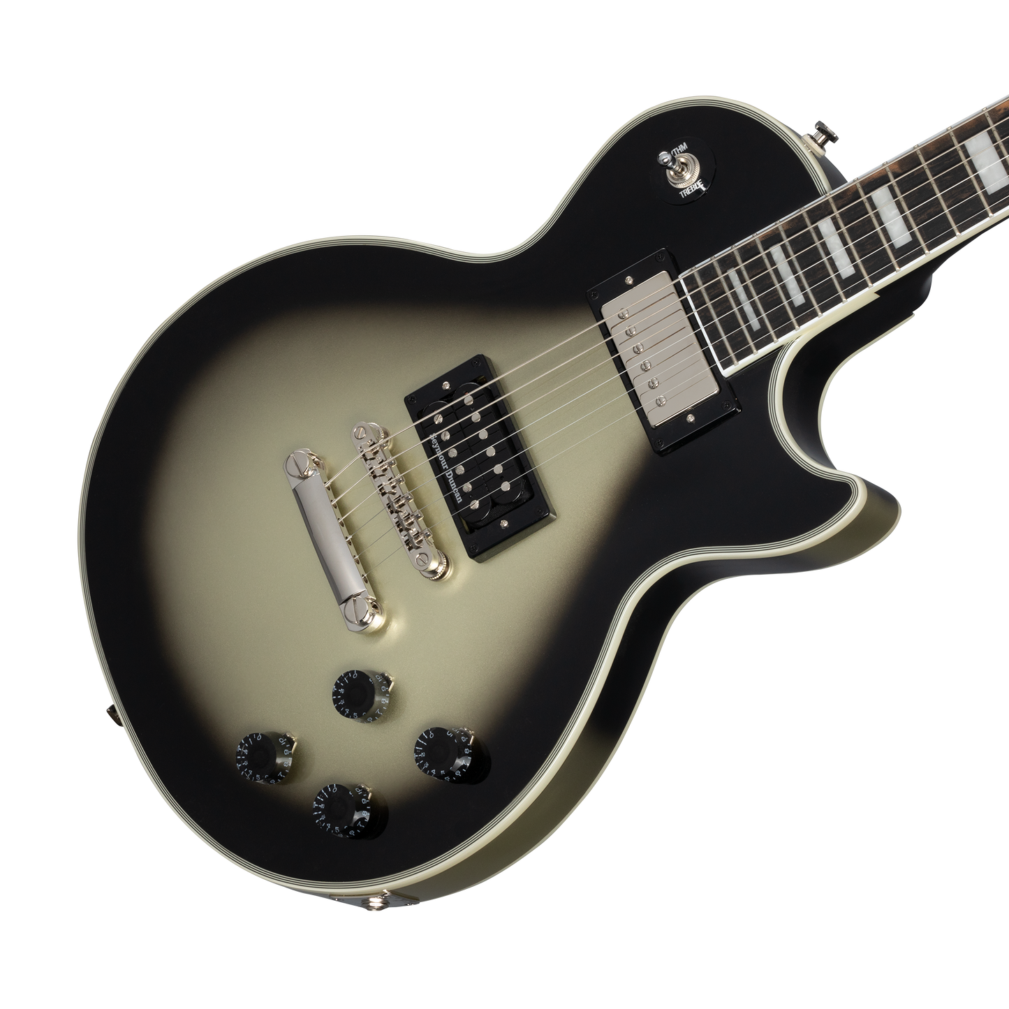 Epiphone Adam Jones Les Paul Custom Art Collection: Ernst Fuchs’ “ANTI-LAOKOON 1965”, Antique Silverburst Electric Guitar Epiphone