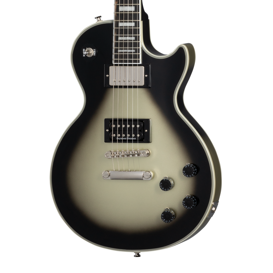 Epiphone Adam Jones Les Paul Custom Art Collection: Ernst Fuchs’ “ANTI-LAOKOON 1965”, Antique Silverburst Electric Guitar Epiphone